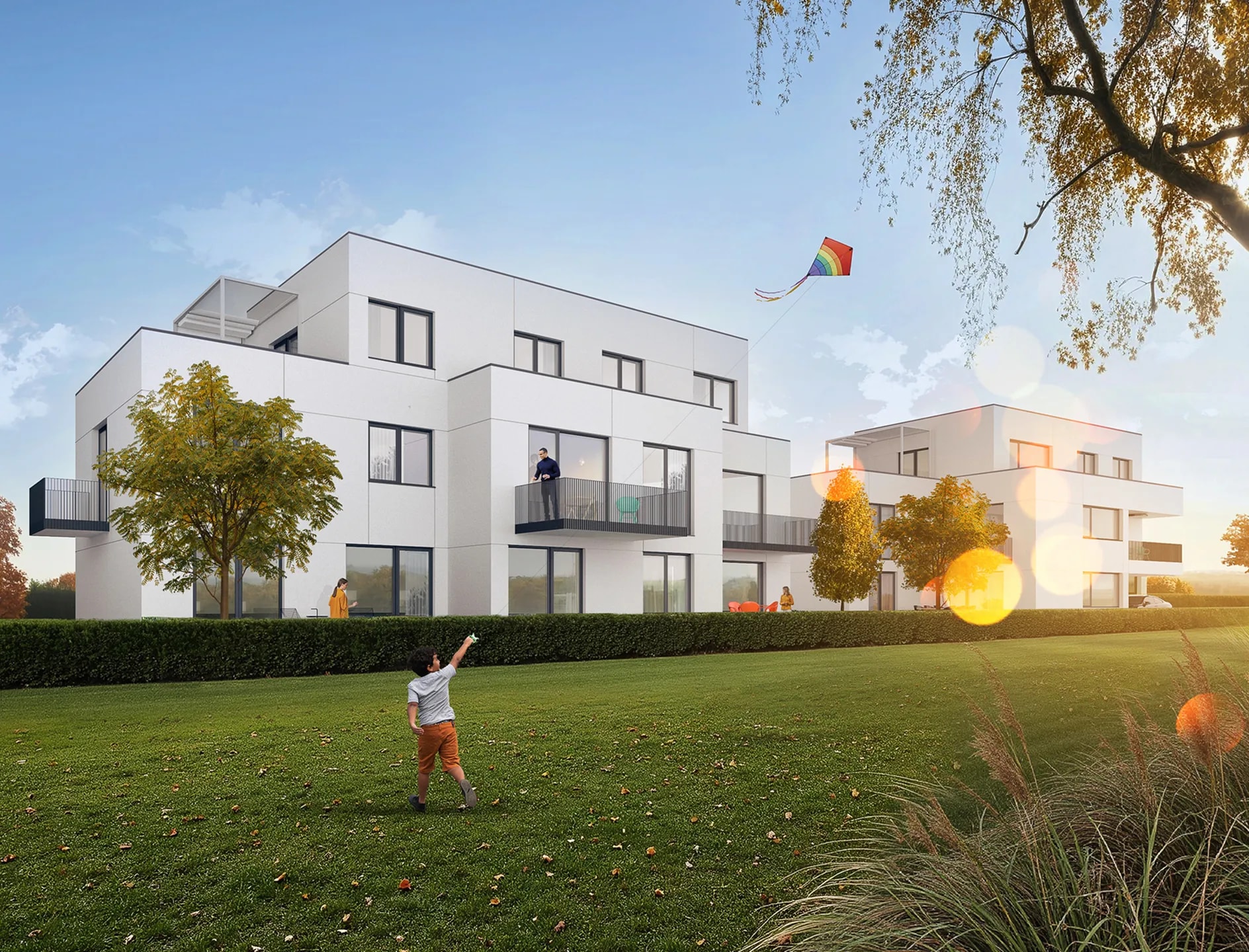 Moderný bytový komplex