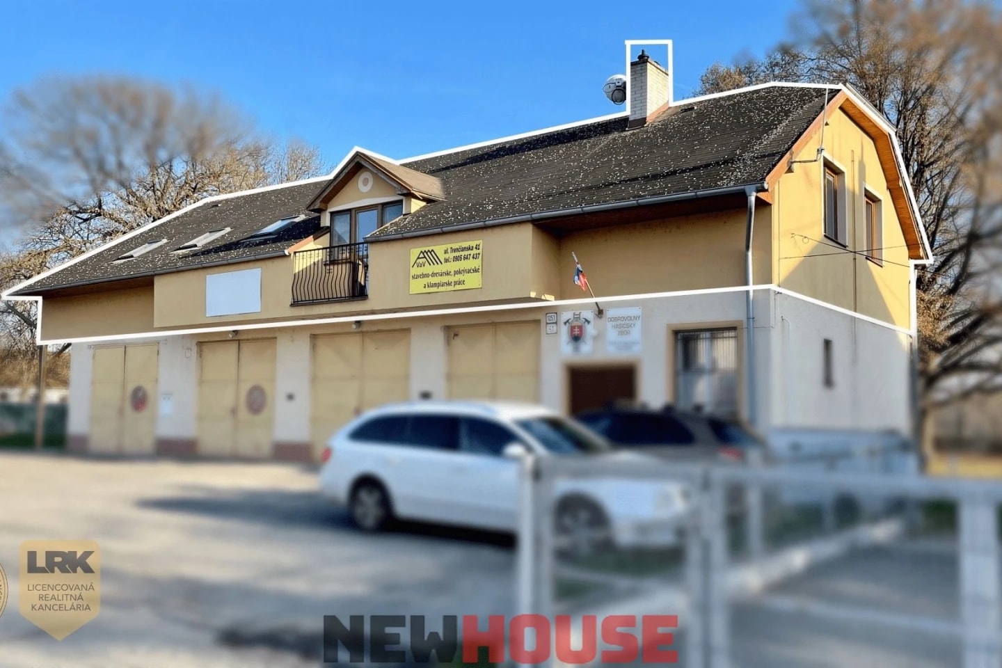 Nebytový priestor 108,32 m2 vhodný pre kancelárie v Nemšovej - časť Kľúčové