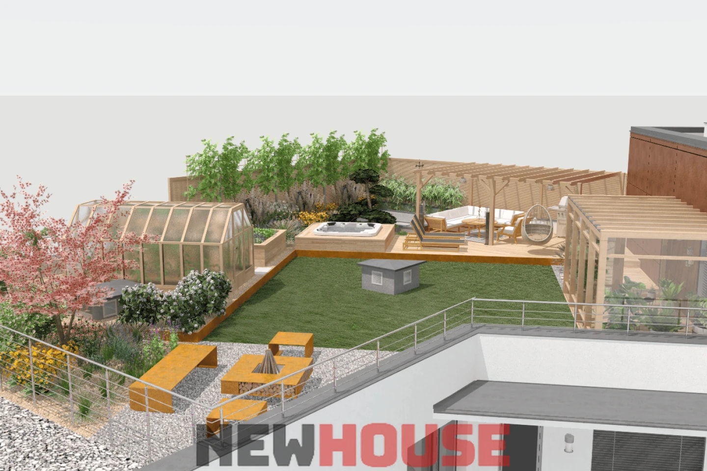Na predaj 5 izbový penthouse s terasou o výmere 182 m2, garáž, 2 parkovacie miesta v Trenčíne